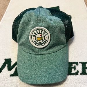 Masters green trucker hat
